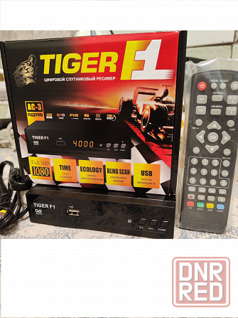 Продам спутниковый тюнер Tiger F1 Донецк - изображение 1
