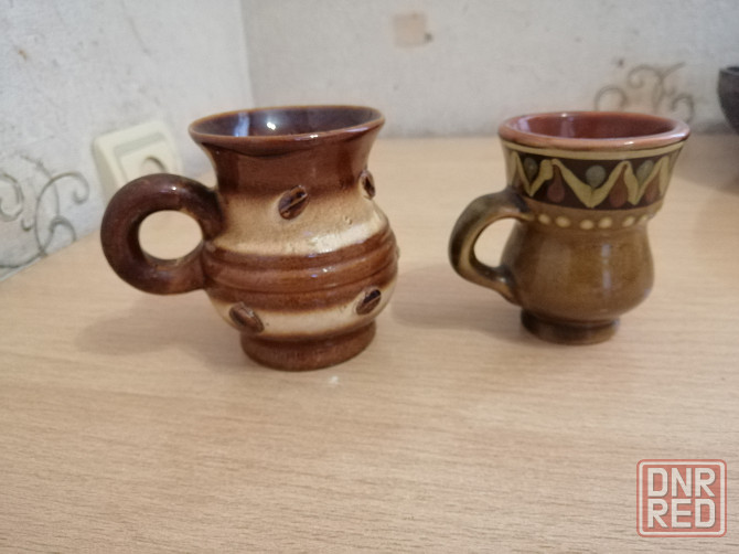 Продам керамическую кофейную чашечку вазочку глечик ссср Донецк - изображение 3