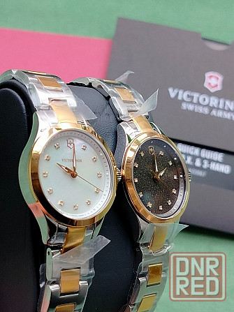Женские часы с сапфиром и кристалами Сваровски VICTORINOX Донецк - изображение 1