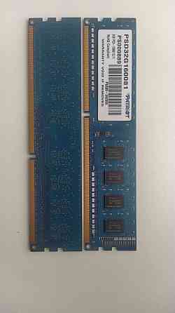 Оперативная память 2*2Gb DDR3 patriot 1600MHz Донецк