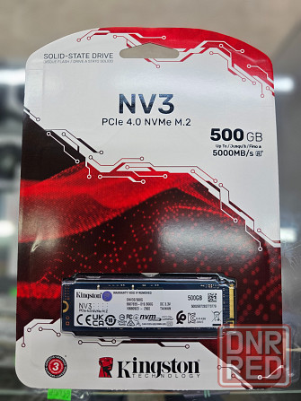 Ssd nvme Kingston NV3 500Gb Донецк - изображение 1