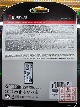 Ssd sata Kingston a400 480Gb Донецк - изображение 2