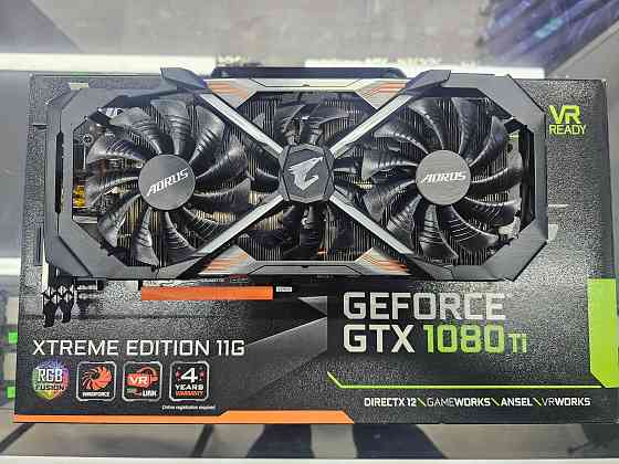 Видеокарта GIGABYTE AORUS GTX1080TI 11GB Донецк