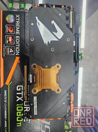 Видеокарта GIGABYTE AORUS GTX1080TI 11GB Донецк - изображение 3