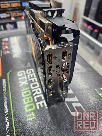 Видеокарта GIGABYTE AORUS GTX1080TI 11GB Донецк - изображение 5