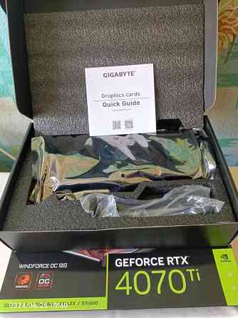 Продаю видеокарту GIGABYTE GeForce RTX 4070 Ti WINDFORCE OC 12G Макеевка