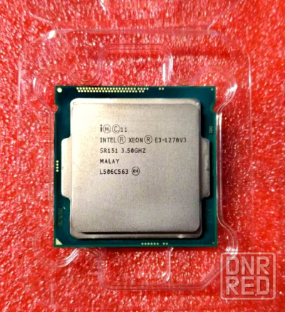 Процессор s1150 Intel Xeon E3-1270v3 3.4GHz/8M аналог I7 4770 без видео Донецк - изображение 1