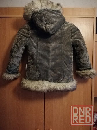 Продам куртку дублёнку детскую искусственный мех Донецк - изображение 2