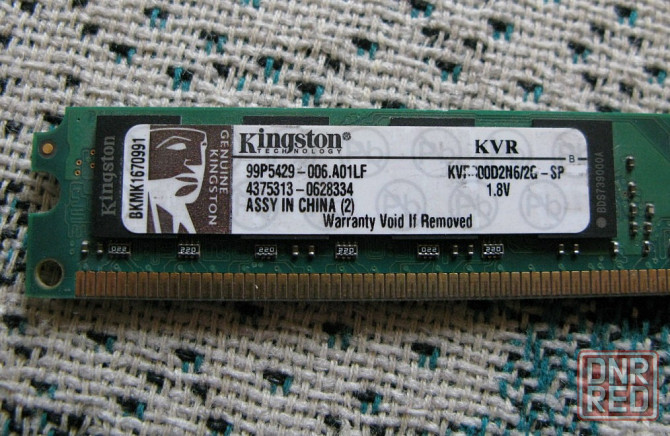 Память DDR2 2Gb Kingston. Донецк - изображение 2