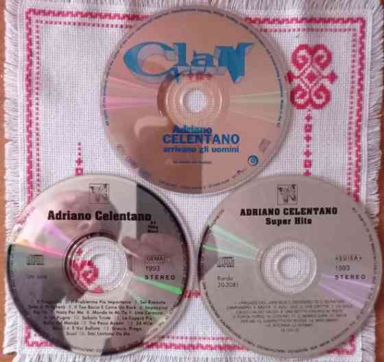 CD диски А.Челентано. 5 CD + бонус. Цена за все. Донецк