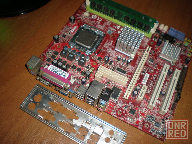 Комплект материнская плата MSI MS-7267 VER+Процессор Core 2 Duo+DDR2 2GB/видео - Intel GMA 950 Донецк - изображение 2
