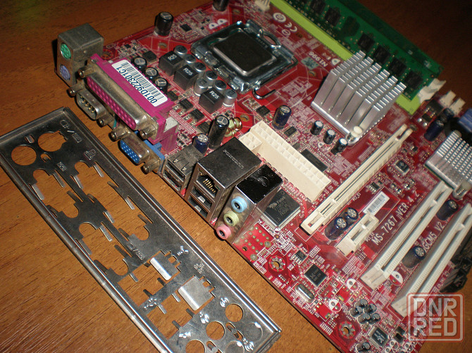 Комплект материнская плата MSI MS-7267 VER+Процессор Core 2 Duo+DDR2 2GB/видео - Intel GMA 950 Донецк - изображение 3