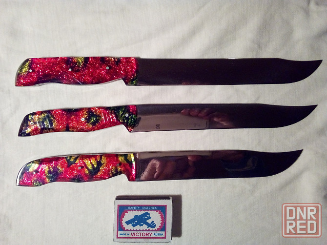 Новый подарочный набор из трех кухонных ножей . Макеевка - изображение 1