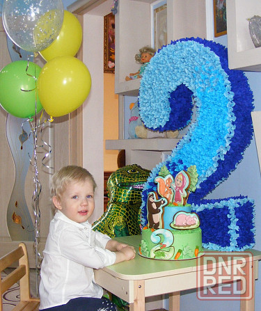 Цифра 2 на день рождение Донецк - изображение 3