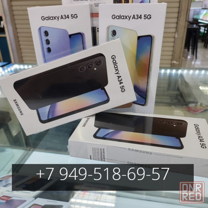 Samsung Galaxy A34 5G 6/128Gb Донецк - изображение 1