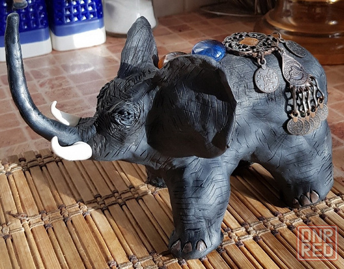 Продам слон ручная работа Донецк - изображение 1