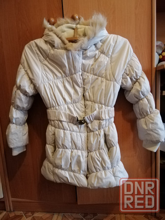 Продам пальто куртку для девочки рост 134/140 см Донецк - изображение 3