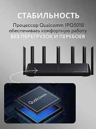 Роутер Xiaomi Mi Wi-Fi Router Aiot AX6000 (черный) Макеевка