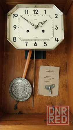 Часы настенные механические старинные Донецк - изображение 3