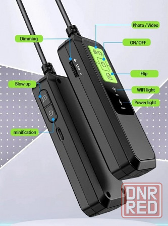 Беспроводной Wi-Fi эндоскоп HD 1080P с двумя объективами Донецк - изображение 3