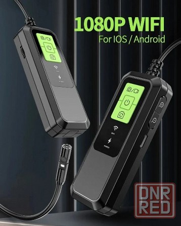Беспроводной Wi-Fi эндоскоп HD 1080P с двумя объективами Донецк - изображение 2