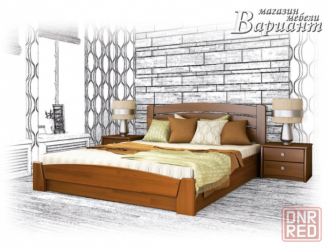 Кровать деревянная Селена Аури с подъемным механизмом Донецк - изображение 2