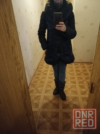Продам пальто пуховик куртку, р. 42-44 Донецк - изображение 6