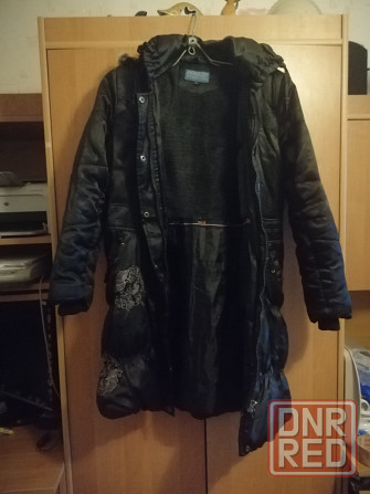 Продам пальто пуховик с утеплением, р. 42 - 44 Донецк - изображение 2