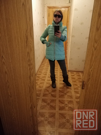 Продам куртку бирюзово-мятного цвета, размер 44-46 Донецк - изображение 5