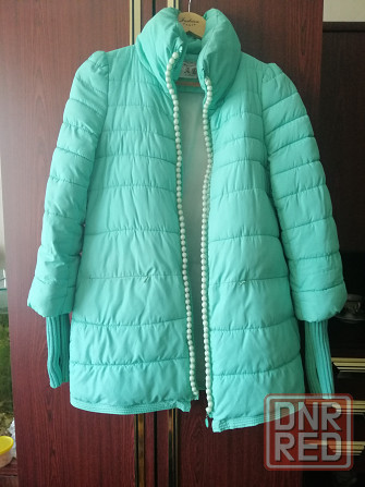 Продам куртку бирюзово-мятного цвета, размер 44-46 Донецк - изображение 2