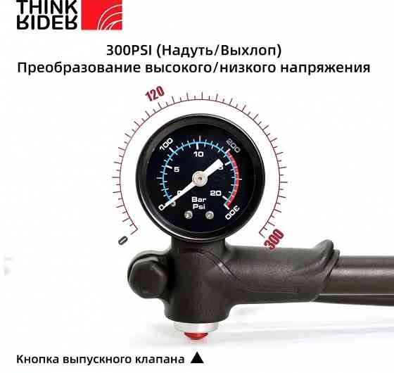 Насос высокого давления для вилок и амортизаторов ThinkRider MP11 300psi Донецк