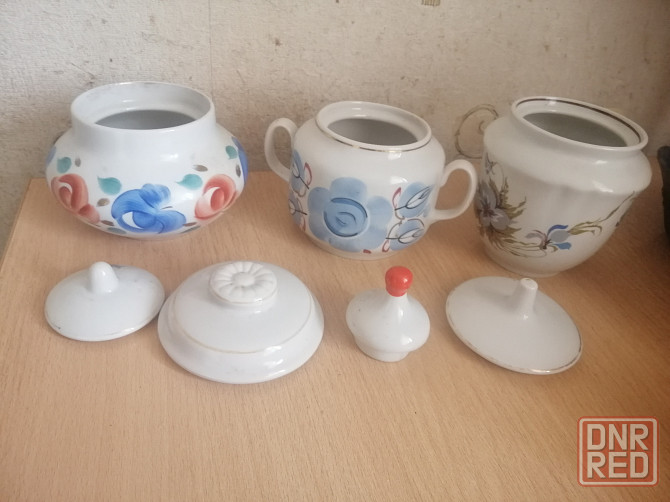 Продам сахарницы и крышки, ссср Донецк - изображение 4