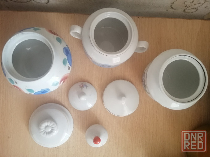 Продам сахарницы и крышки, ссср Донецк - изображение 2
