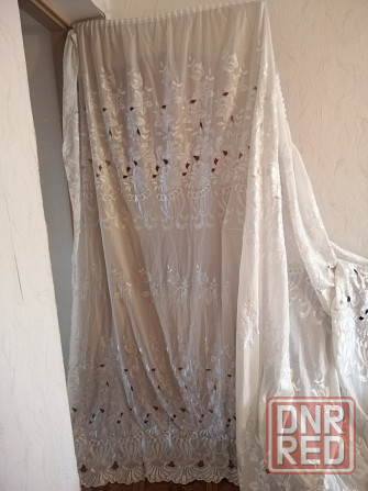 Продам гардину с вышивкой Донецк - изображение 6