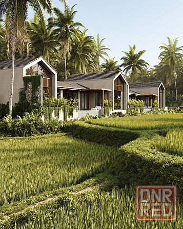 Виллы в Убуде, Бали, с видом на рисовые террасы Донецк - изображение 1