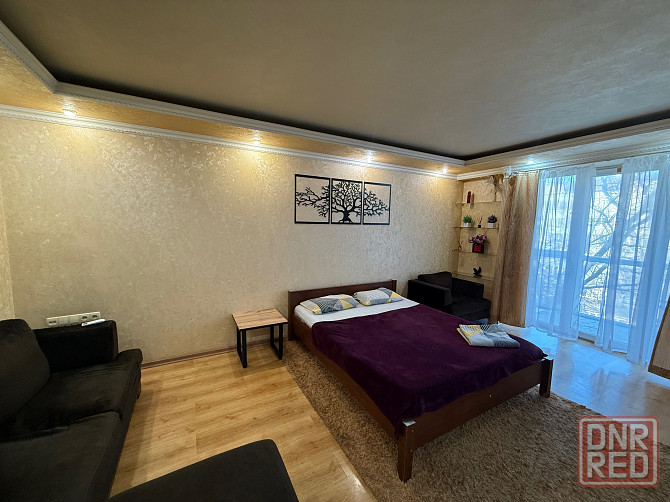 Студия центр ворошиловский посуточно вода 24/7 Донецк - изображение 1