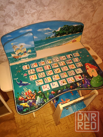 Парта детская "Морская фантазия" Донецк - изображение 1