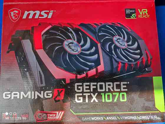 Продам GeForce GTX 1070 GAMING X 8G Новоазовск