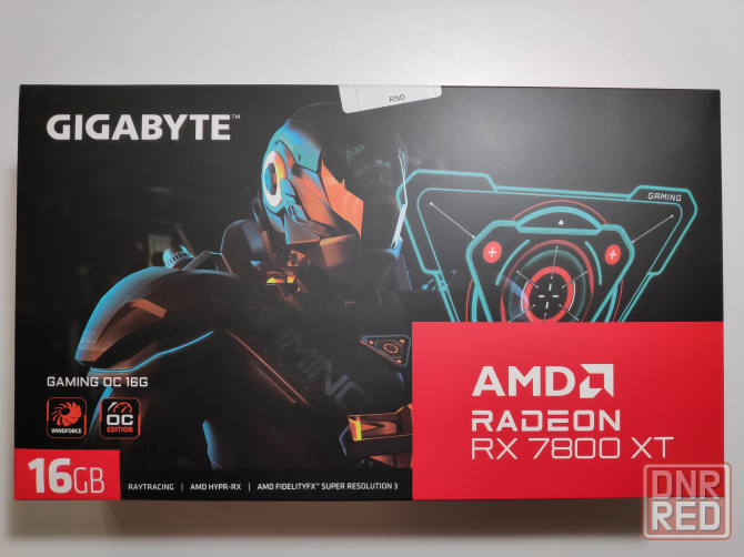 Видеокарта GIGABYTE AMD Radeon RX 7800XT GAMING OC 16ГБ Новая Донецк - изображение 1