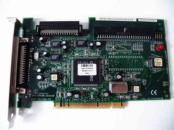 SCSI контроллер PCI adaptec AHA-2940W / 2940UW Донецк