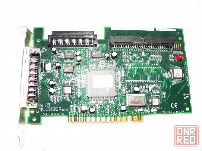 SCSI контроллер PCI adaptec AHA-2940W / 2940UW Донецк - изображение 1