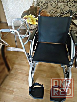 инвалидное кресло коляски комнатные для дома и улицы складные лёгкие немецкие сидении от 40 до 55 см Донецк - изображение 4