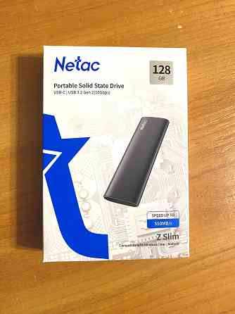 Внешний SSD диск 128 ГБ Netac Z SLIM Донецк