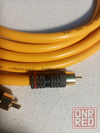 Межблочный фирменный шнур RCA "Van Den Hul"-M.C-D102 MK III. Донецк - изображение 2