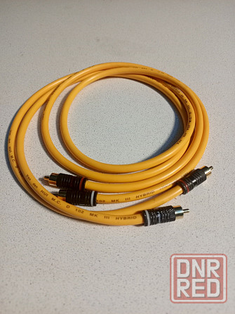 Межблочный фирменный шнур RCA "Van Den Hul"-M.C-D102 MK III. Донецк - изображение 4