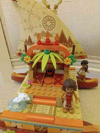 Lego Disney 43210, лодка Моаны, оригинал, лего Донецк