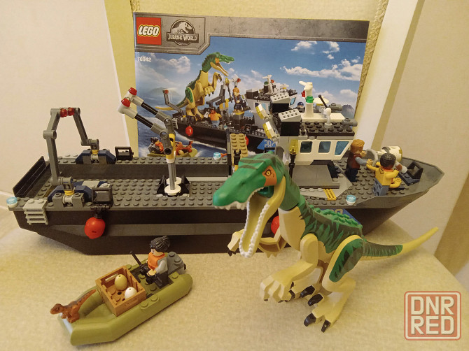 Lego 76942, Побег барионикса на катере, оригинал Донецк - изображение 1
