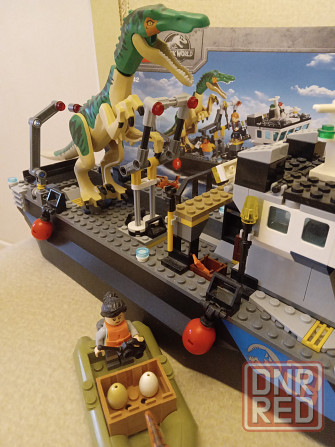 Lego 76942, Побег барионикса на катере, оригинал Донецк - изображение 4