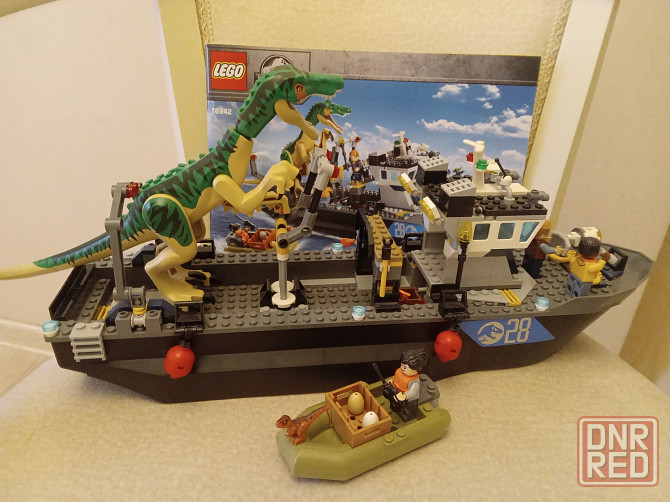 Lego 76942, Побег барионикса на катере, оригинал Донецк - изображение 2