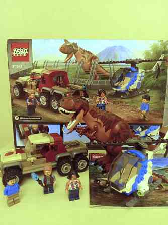 Lego 76941, Погоня за карнотавром, оригинал, лего Донецк